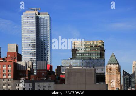 Original McGraw Hill Building, Art Deco Design, Historic Landmark, Midtown, Manhattan, New York City, USA Stock Photo