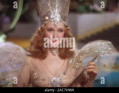 THE WIZARD OF OZ 1939 MGM film with Billie Burke as Glinda the Good Witch of the North Stock Photo