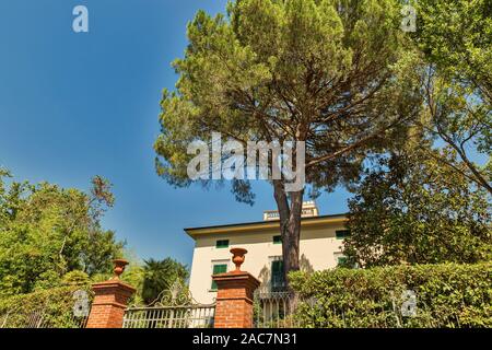 Typical residential rural house exterior in Tuscany, Italy. Stock Photo