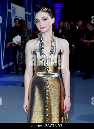 Jessica Barden attends the 22nd British Independent Film Awards (BIFAs
