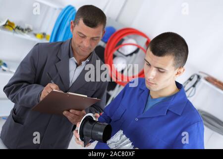 heating ventilation and air conditioning technology Stock Photo
