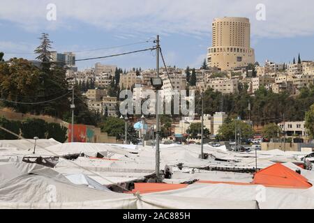 Souk Al Jumea (Friday Market), Princess Basma Street, Ras Al Ain, Amman, Jordan, Middle East Stock Photo