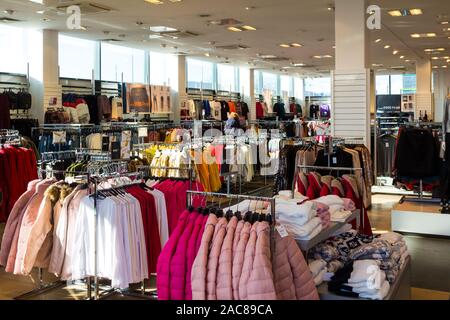 C A shop store interior Alphapark Sopron Hungary Stock Photo Alamy