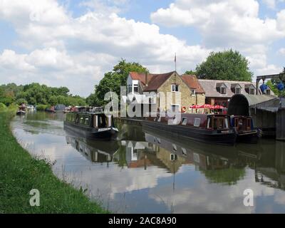 Heyford Wharf Stock Photo