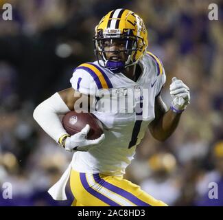 November 30, 2019: November 30, 2019- Baton Rouge, LA, USA: LSU WR ...