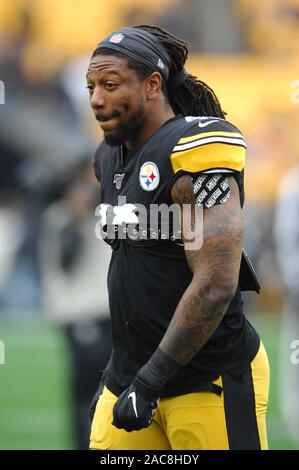 Pittsburgh, PA, USA. 1st Dec, 2019. Bud Dupree #48 during 