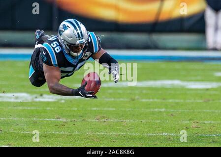 CHARLOTTE, NC - OCTOBER 10: Carolina Panthers linebacker Jermaine