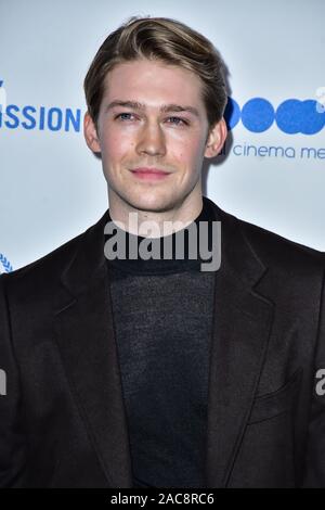 London, UK. 1st Dec 2019. Joe Alwyn attends the 22nd British Independent Film Awards at Old Billingsgate on December 01, 2019 in London, England. Credit: Picture Capital/Alamy Live News Stock Photo