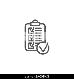 Rules line icon on white background Stock Vector