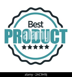 Best product mark, quality badge isolated icon Stock Vector