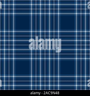 Tartan red and dark blue seamless pattern.Texture for plaid, tablecloths, clothes, shirts, dresses, paper, bedding, blankets, quilts and other textile Stock Vector