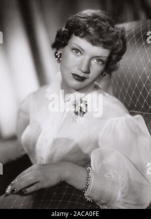 Renate Mannhardt, deutsche Schauspielerin, Deutschland frühe 1950er Jahre. German actress Renate Mannhardt, Germany early 1950s- Stock Photo