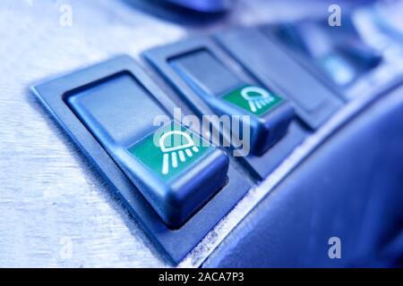 Automotive electric on-off switch Stock Photo - Alamy