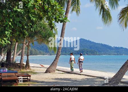 Beach on Koh Chang, Thailand Stock Photo