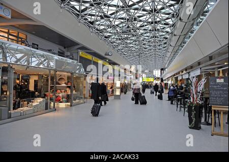 Main hall of Berlin Tegel Airport, Berlin, Germany Stock Photo