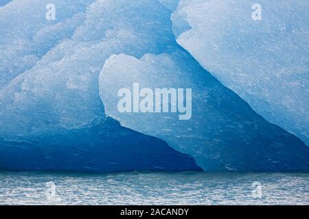 Icebergs at Spegazzini Glacier at lake Lago Argentino, Argentina Stock Photo