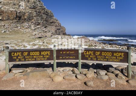 Nature Reserve Cape of Good Hope Stock Photo