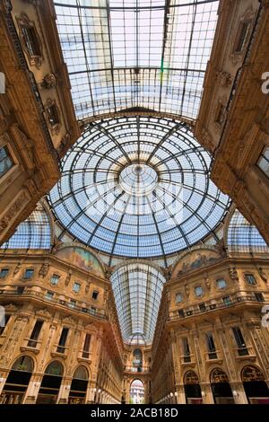 Vittorio Emanuele Gallery in Mailand Stock Photo