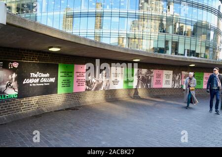 london calling the clash anniversary exhibition at the museum of london Stock Photo