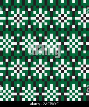 Snowflake Pattern - This is a snowflake pattern suitable for website resources, graphics, print designs, textile Stock Vector