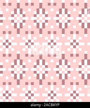 Snowflake Pattern - This is a snowflake pattern suitable for website resources, graphics, print designs, textile Stock Vector