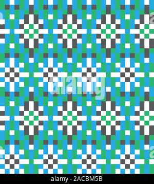 Snowflake Pattern - This is a snowflake pattern suitable for website resources, graphics, print designs, textile Stock Vector
