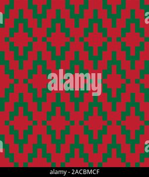 Classic Argyle Seamless Pattern - This is a classic argyle, diamond shape pattern suitable for website resources, graphics, print designs, textiles Stock Vector