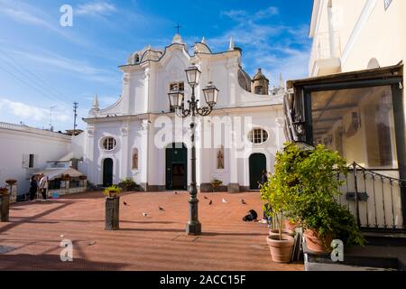 Chiesa di Santa Sofia, Anacapri, Capri, Italy Stock Photo