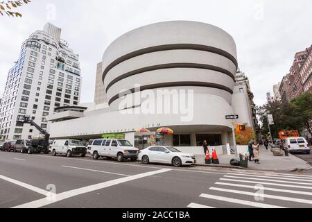 Solomon. R. Guggenheim Museum, 5th Avenue, Manhattan, New York City, NY, United States of America. U.S.A.