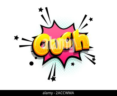 Comics text advertise phrase sale pop art Stock Vector
