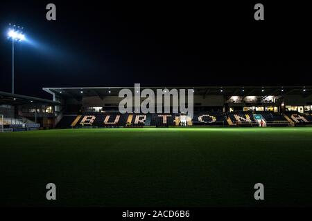 The Pirelli Stadium. Burton Albion FC. Stock Photo