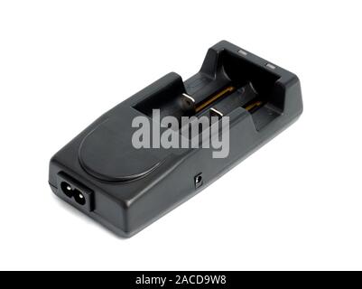 Multifunctional battery charger isolated on white background Stock Photo