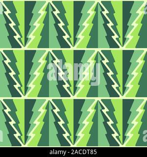 Colorful christmas seamless pattern. Repeated flat Xmas symbols. Simple vector composition for textile, wallpaper, wrapping paper, prints, fabric, web Stock Vector