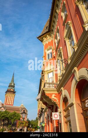 Subotica City Hall. Subotica, Vojvodina, Serbia. Stock Photo