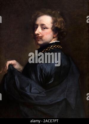 Anthony Van Dyck (1599-1641), self portrait, oil on canvas, c.1629 Stock Photo