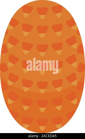 Cedar pine cone icon, isometric style Stock Vector