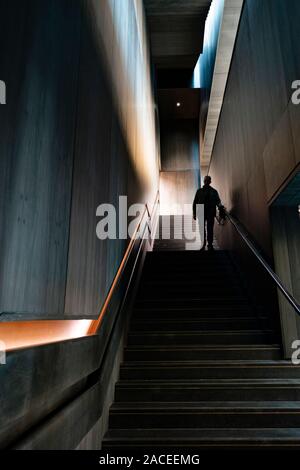 New reopened Aberdeen Art Gallery after refurbishment to add new floor in Aberdeen, Scotland, UK Stock Photo