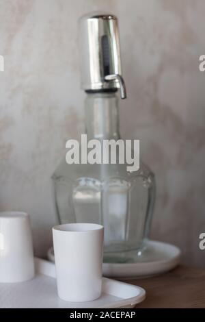 Drinking water for serving in coffee shop, stock photo Stock Photo
