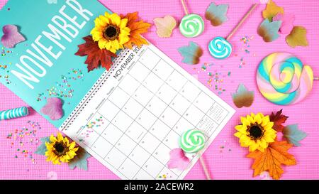 Thanksgiving Day Date On Calendar Background Closeup Stock Photo, Picture  and Royalty Free Image. Image 52592074.