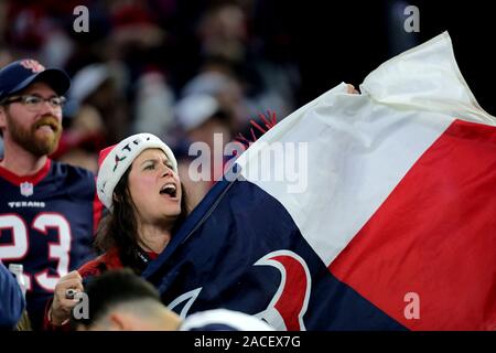 Houston, Texas, USA. 1st Dec, 2019. of the NFL regular season game between the Houston Texans and the New England Patriots at NRG Stadium in Houston, TX on December 1, 2019. Credit: Erik Williams/ZUMA Wire/Alamy Live News Stock Photo