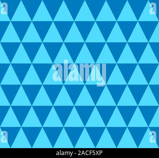 Uniform tiling pattern. This tiling pattern is called triangular tiling and has six triangles on each vertex (corner). It is regular because the lines Stock Photo