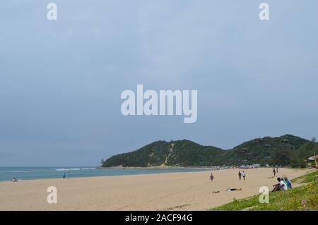 Ponta Do Ouro beach in Mozambique near South Africa border Stock Photo