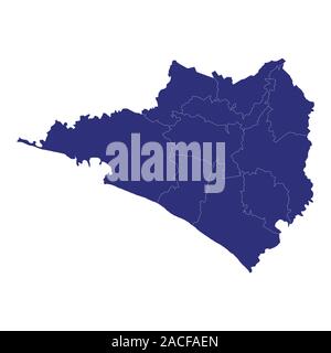 Colima State Outline vector map of the Mexican state of Colima Stock Vector Image & Art - Alamy
