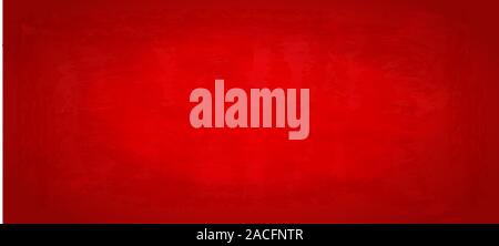 Red textured banner background Stock Vector