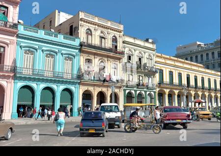 Urban scene in Havana Cuba Stock Photo