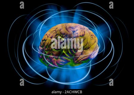 Creativity, conceptual computer artwork. Stock Photo