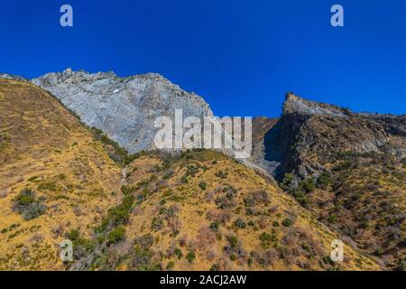 Views along the Kings Canyon Scenic Byway, SR 180, through Giant Sequoia National Monument, Sequoia National Forest, California, USA Stock Photo