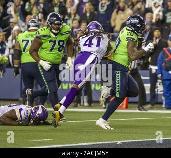 Seattle, United States. 2nd Dec, 2019. Minnesota Vikings