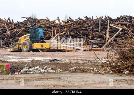 Aiterhofen, Germany. 02nd Dec, 2019. The former premises of the company Bayern-Ei. Five years after the scandal about the Lower Bavarian company Bayern-Ei, the laying hen facility has been torn down. The site had been sold to a private investor from the district, said a spokesperson for the district office. Credit: Armin Weigel/dpa/Alamy Live News Stock Photo