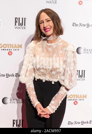 New York, United States. 02nd Dec, 2019. Vera Farmiga attends the IFP 29th Annual Gotham Independent Film Awards at Cipriani Wall Street (Photo by Lev Radin/Pacific Press) Credit: Pacific Press Agency/Alamy Live News Stock Photo